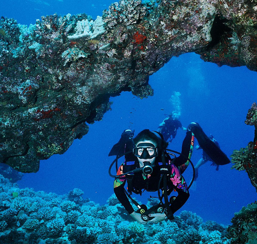 learn how to dive in maui, scuba certification